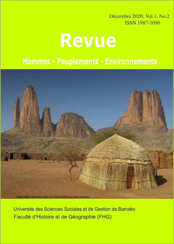 					Afficher Vol. 1 No 2 (2020): Décembre 2020
				